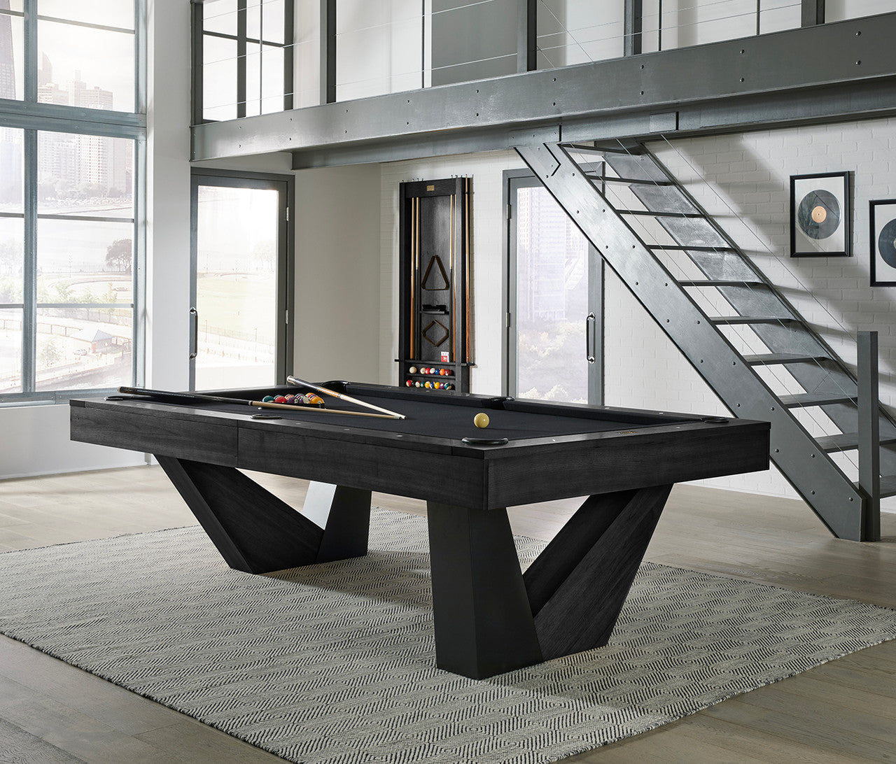 Annex Pool Table - Black Ash