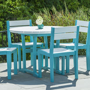 Seaside Casual Coastline Cafe Round Dining Table