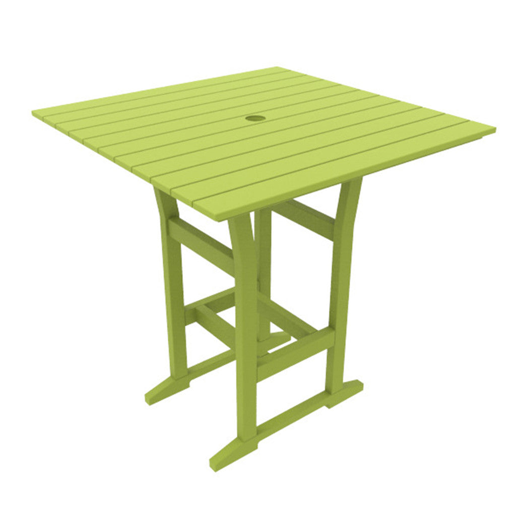 Seaside Casual Coastline Cafe Square Bar Table