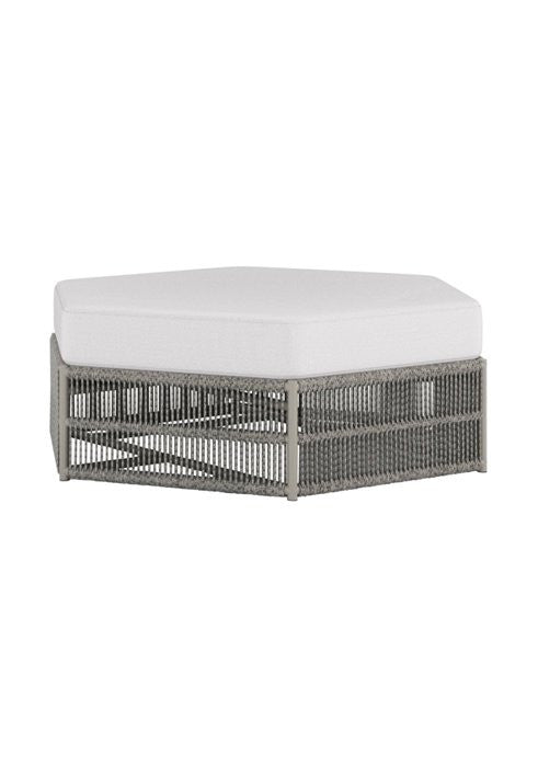 Tropitone Six Cushion, Hex Ottoman