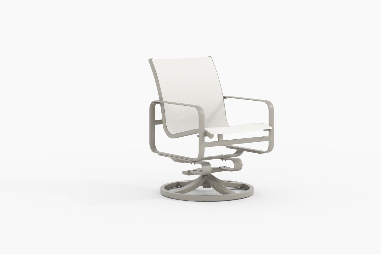 Tropitone Brasilia Padded Sling, Swivel Rocker, Low Back