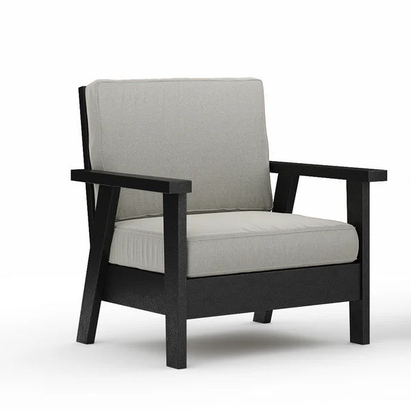 SoPoly Hartwell Deep Seating Swivel Chair w/ cushion