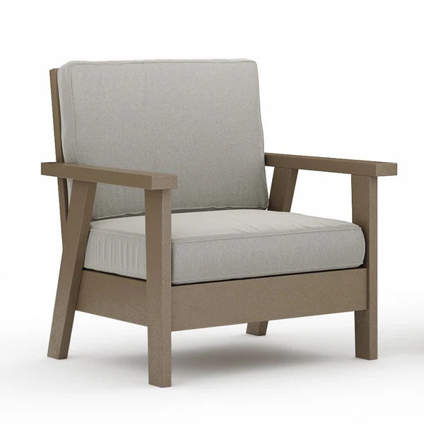 SoPoly Hartwell Deep Seating Swivel Chair w/ cushion