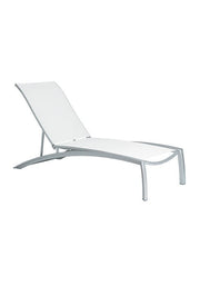 Tropitone South Beach Relaxed Sling Chaise Lounge Armless