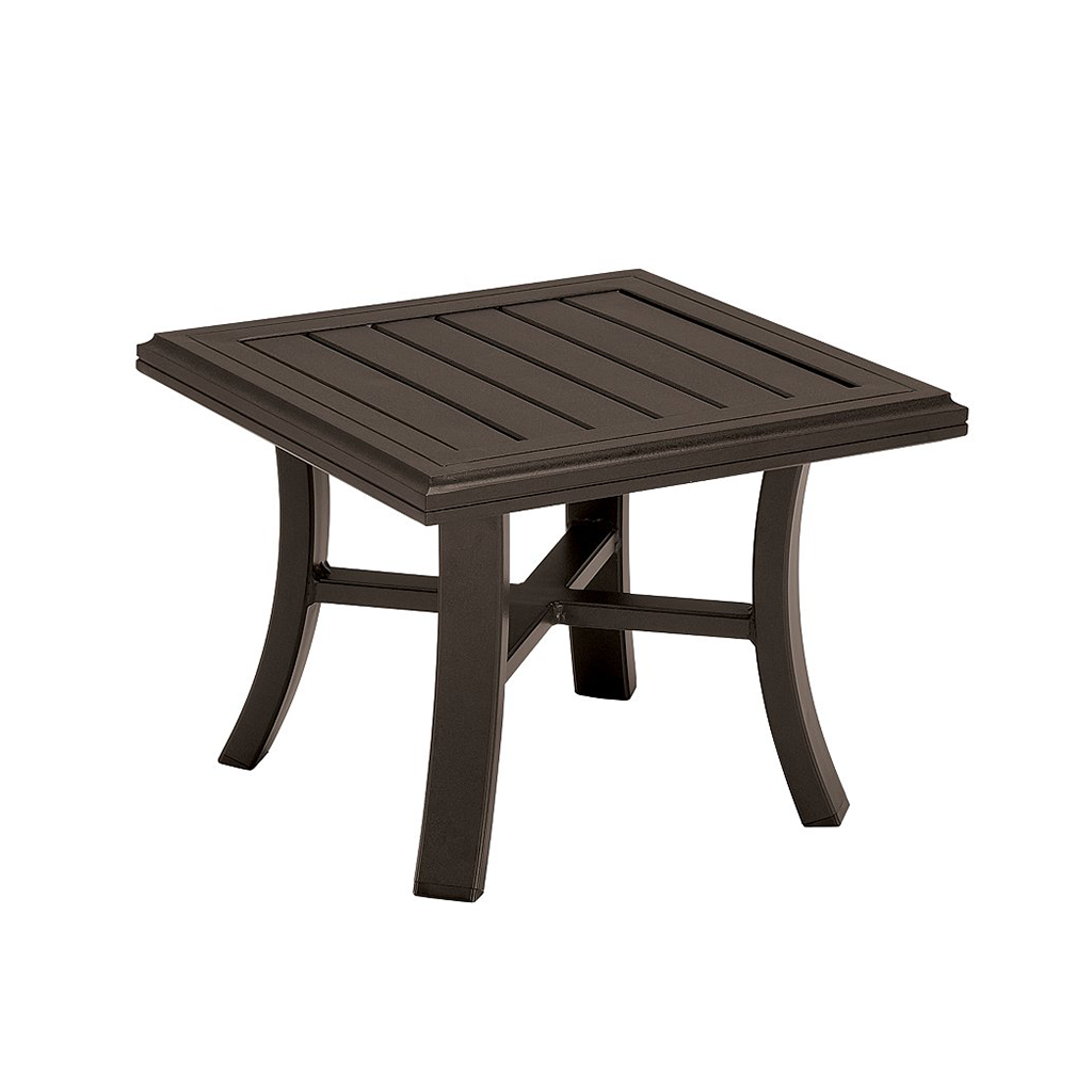 Tropitone Banchetto 24" Square Tea Table