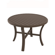 Tropitone Banchetto 48" Round KD Counter Umbrella Table