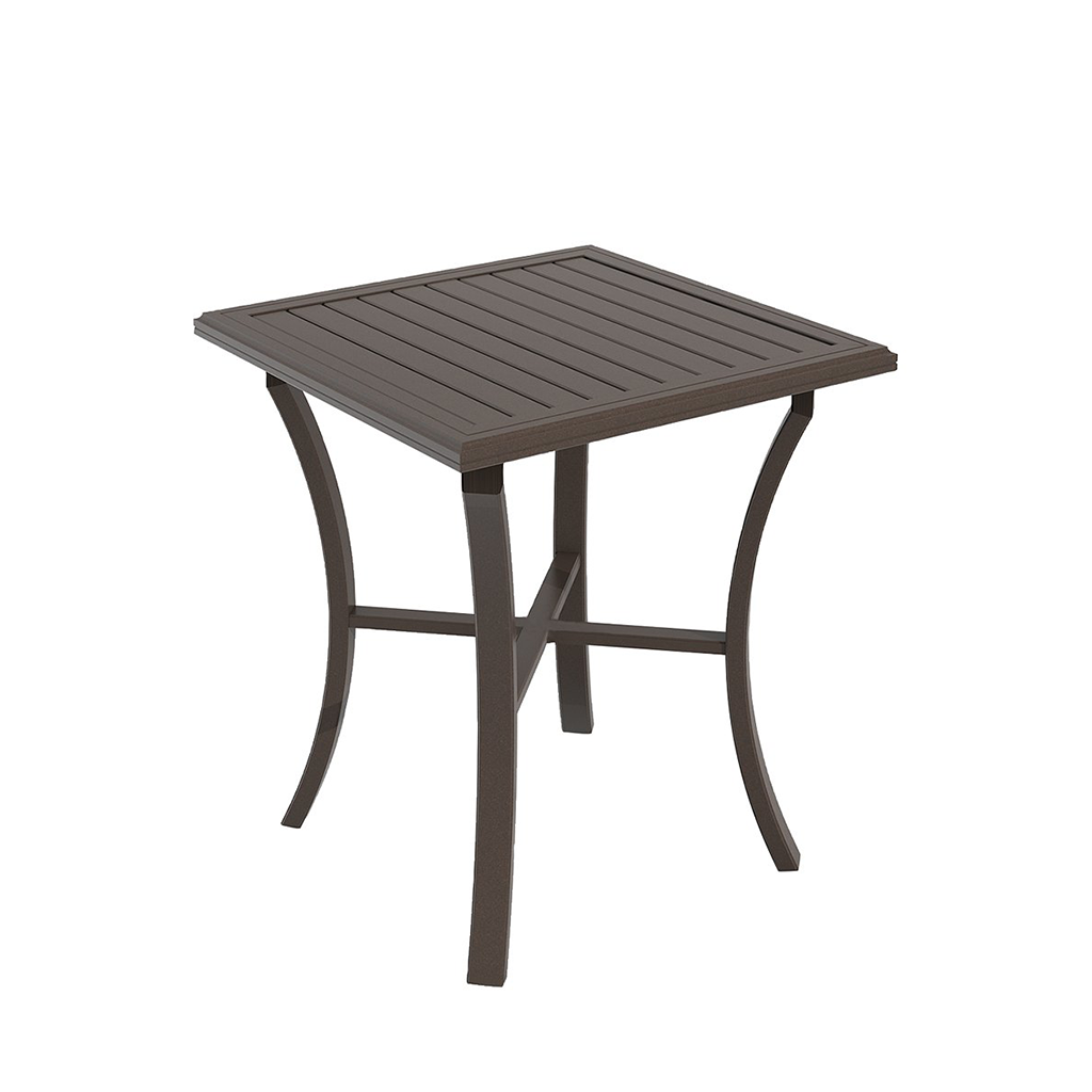 Tropitone Banchetto 42" Square Bar Umbrella Table