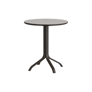 Tropitone Horizon Solid 36" Round KD Pedestal Bar Umbrella Table