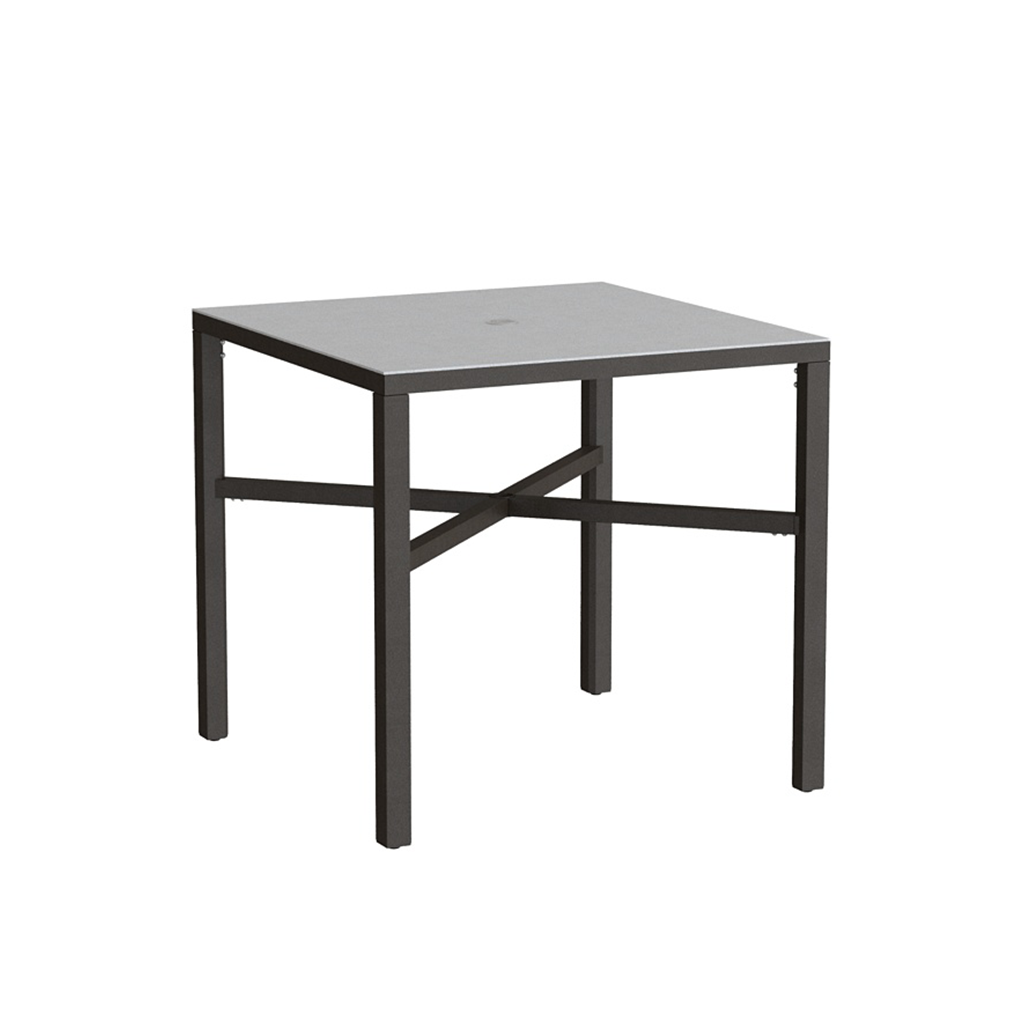 Tropitone Parson 37" Square KD Bar Umbrella Table
