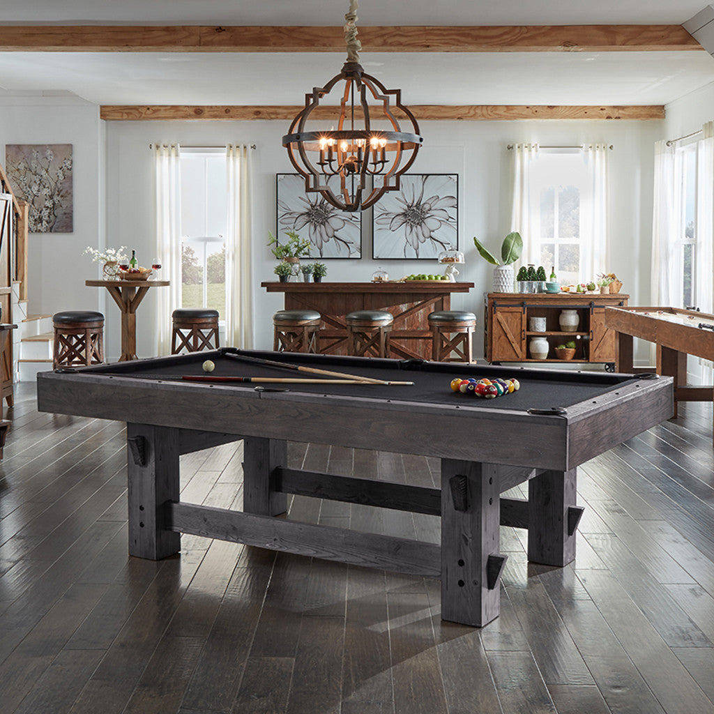 Bristol 8' Pool Table Charcoal