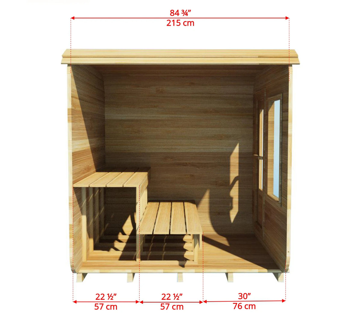 Canadian Timber Luna Sauna