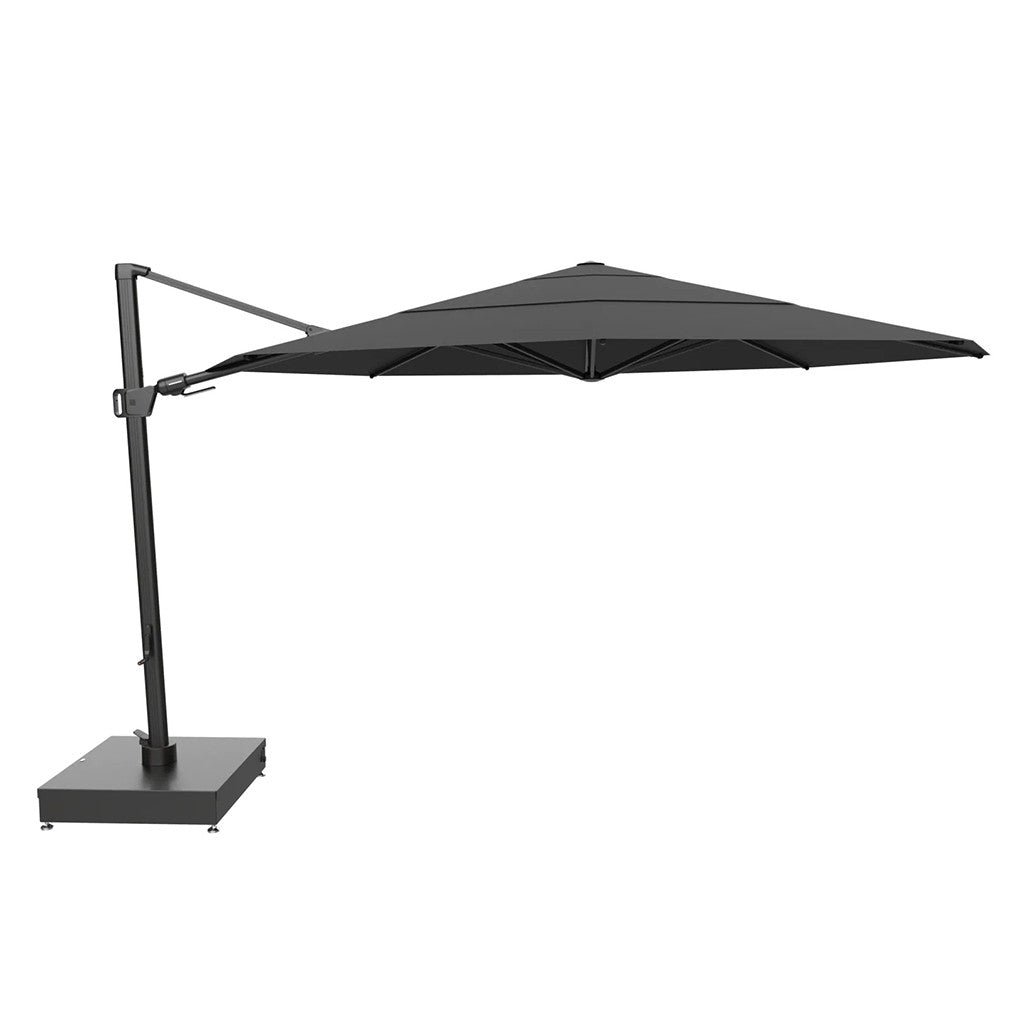 Tempo Zurich 10FTx13FT w/ Aurora Lighting Cantilever Umbrella